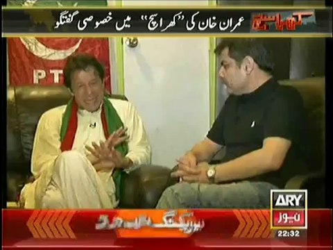 Kharra Sach (Special Interview Of Imran Khan) – 24th September 2014