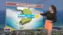 Bright sunny day nationwide with high daytime highs