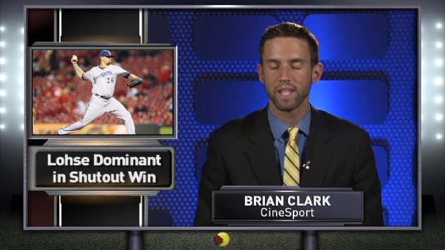 Lohse's Shutout Keeps Brewers Alive