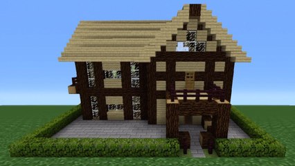 Minecraft Tutorial: How To Make A Wooden House - 5