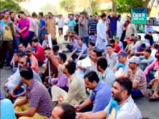 MQM sit-ins at major thoroughfares of Karachi