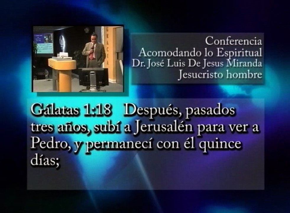 TV GRACIA Calqueo A Las Naciones: Acomodando Lo Espiritual [Septiembre 25, 2014]