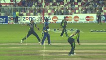 Shahid Afridi  39 s unnecessary review leads to a blunder   1st ODI   Pak vs SL in UAE 2013 14