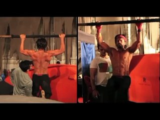 Shahrukh Work Out for 8-Pack Abs in Happy New Year– Training Video