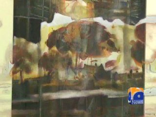 Painting Exhibition inspired by Ghalib-25 Sep 2014