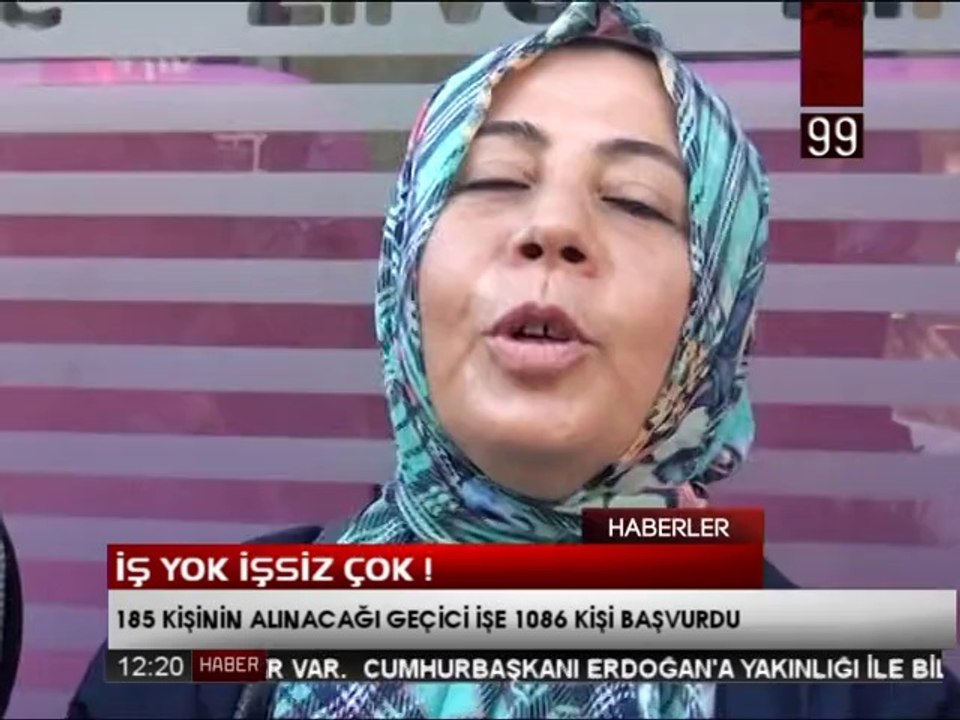 İŞ YOK İŞSİZ ÇOK