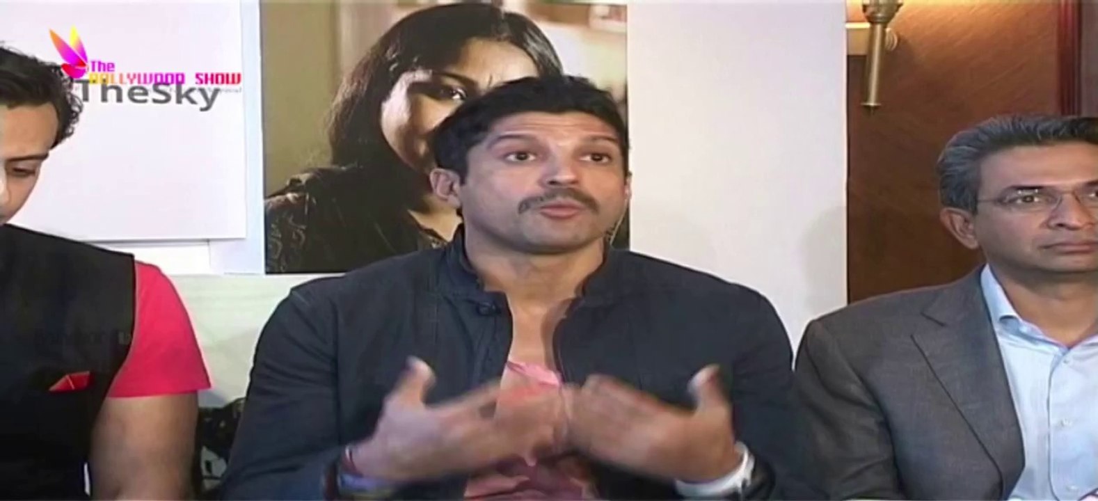 Chulein Aasman Song Launch - Salim-Sulaiman & Farhan Akhtar. MARD - HWGO Initiative. 2014