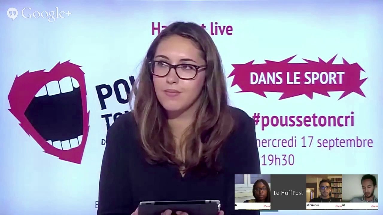 Le débat "Pousse ton cri" contre le racisme dans le sport avec Aya Cissoko
