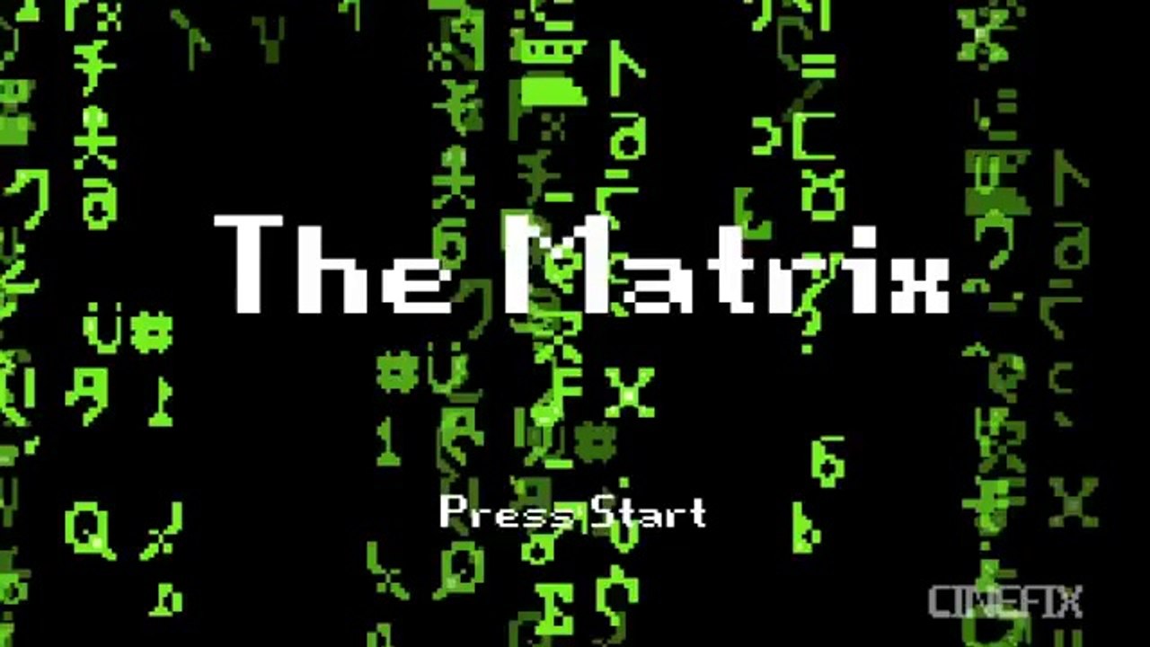 The Matrix - 8 Bit Cinema