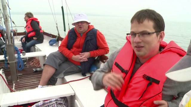 En Pologne, on invite des non-voyants à voir la mer