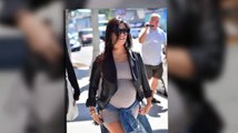 Kourtney Kardashian Shows off Her Blooming Baby Bump