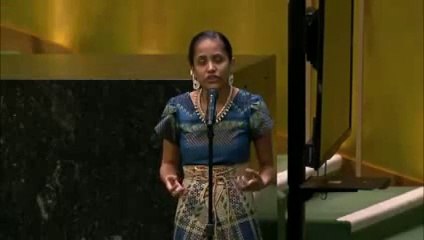 Le poème sur le changement climatique qui a bouleversé l'Onu