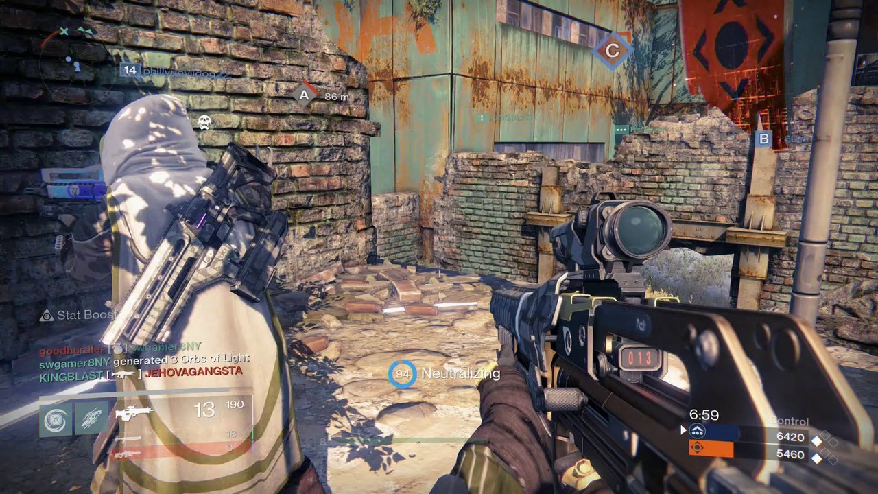 destiny gameplay (PVP)