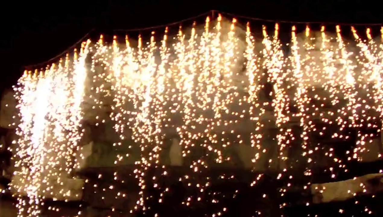 embrasement des grottes du jardin public