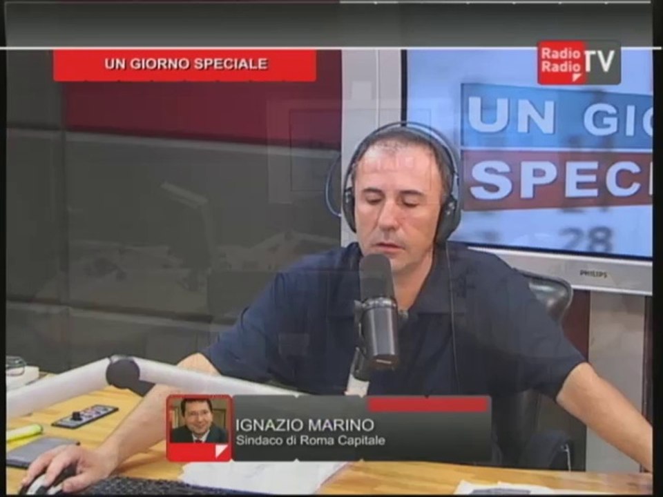 Un Giorno Speciale - Ignazio Marino Sindaco di Roma Capitale - 25 settembre 2014