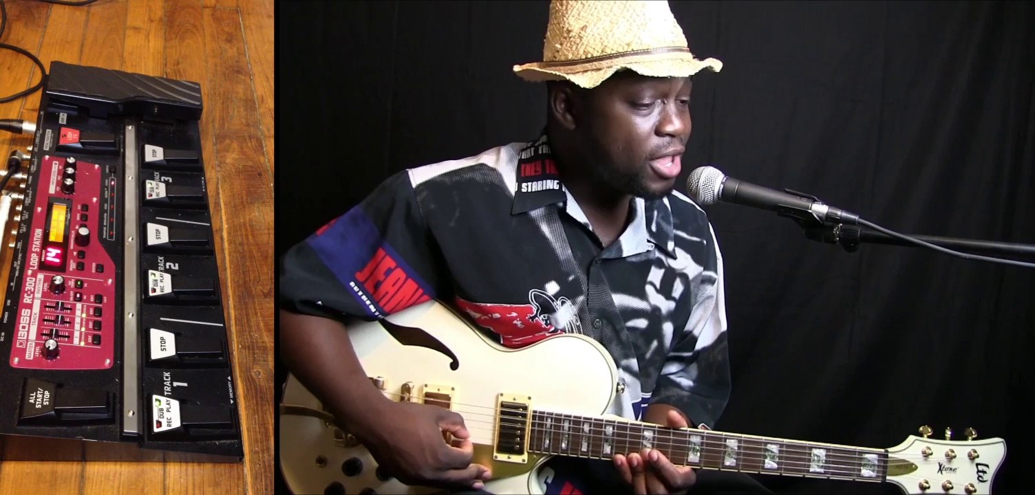 The Thrill Is Gone - BB king Cover - Boss RC 300