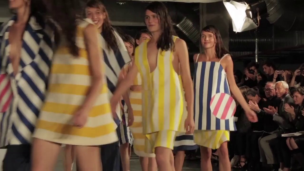 A post-show interview with Simon Porte Jacquemus