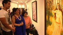 Randeep Hooda, Tia Bajpai & Sangram Singh @ Nitin Chaudharys Art Show !