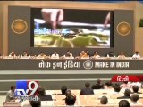 PM Narendra Modi launches 'Make in India' initiative - Tv9 Gujarati