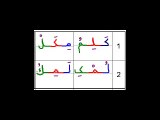 Leçon 1 - Vidéo 3 - Exemples de mot avec 3 lettres de l'alphabet arabe ك ل م