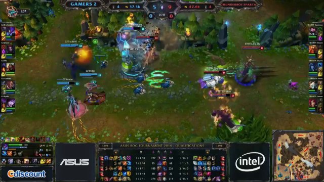 League of Legends - ASUS ROG Tournament - Qualifier 2 GRAMY VS REMAKE2