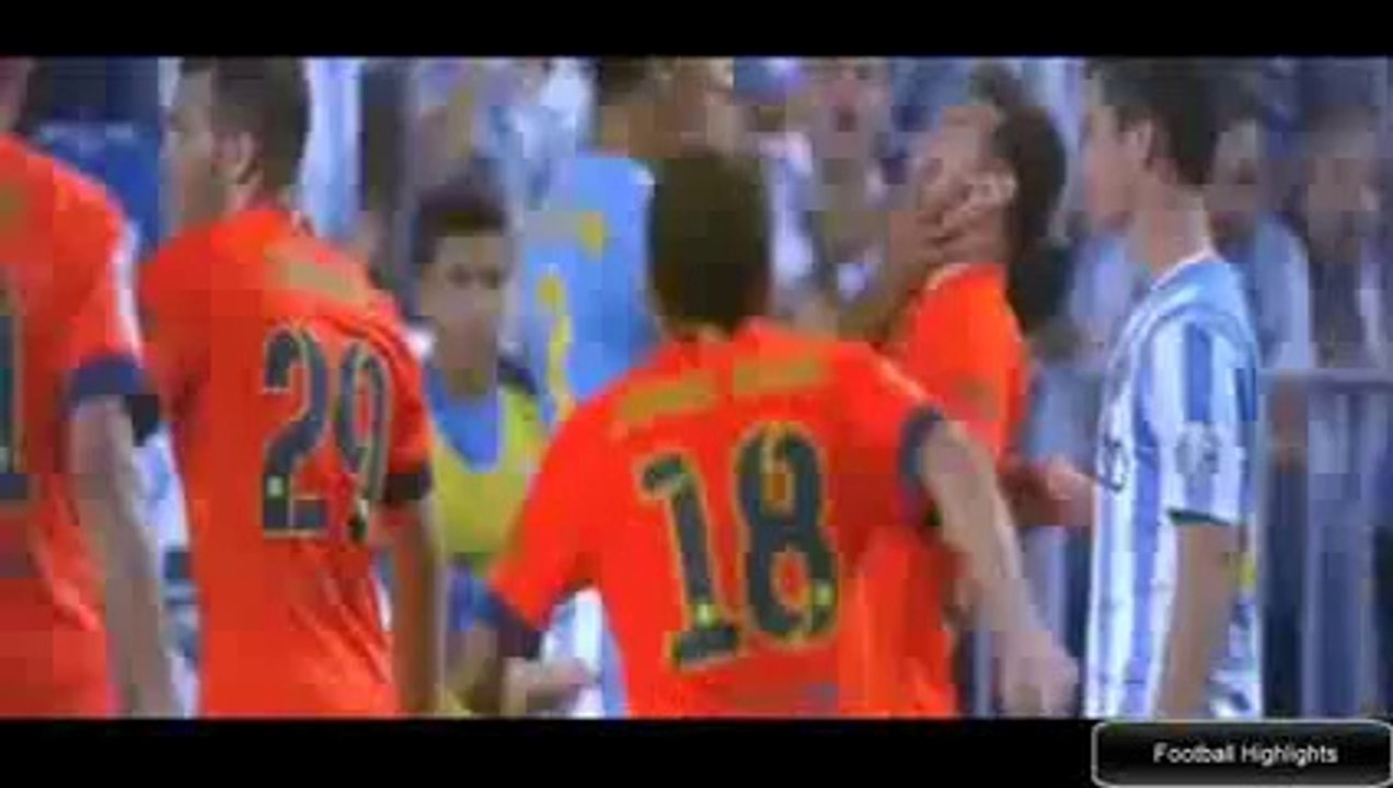Wellington grabs Messi's Face : Results in Just a Yellow Card.