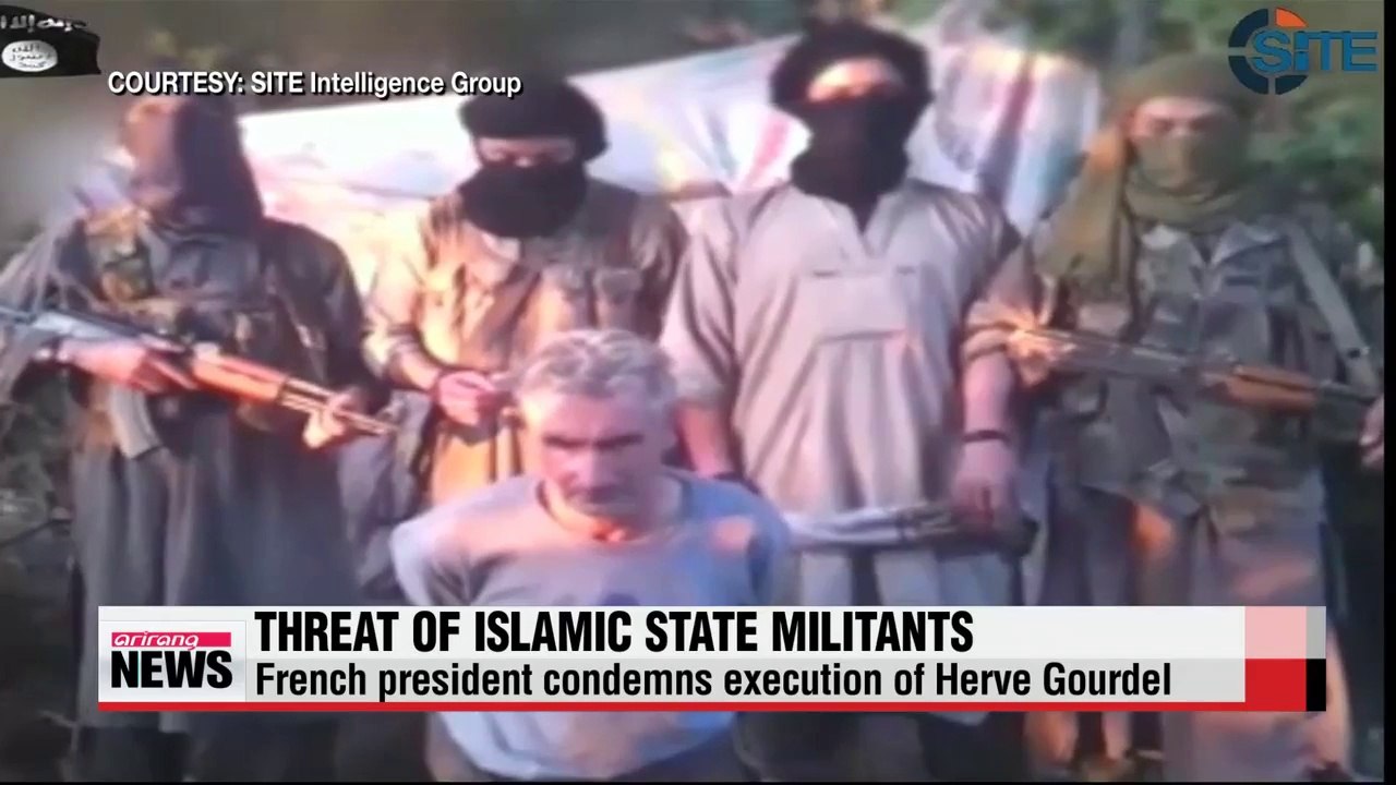 France condemns Islamist militants over Algeria execution