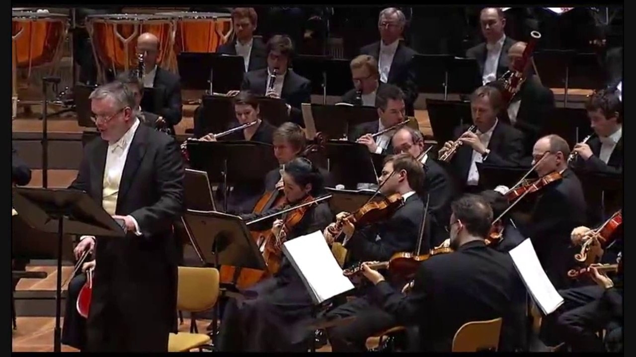 ELGAR  "THE DREAM OF GERONTIUS"  BERLINER PHILHARMONIKER DANIEL BARENBOIM dir. I-II LIVE