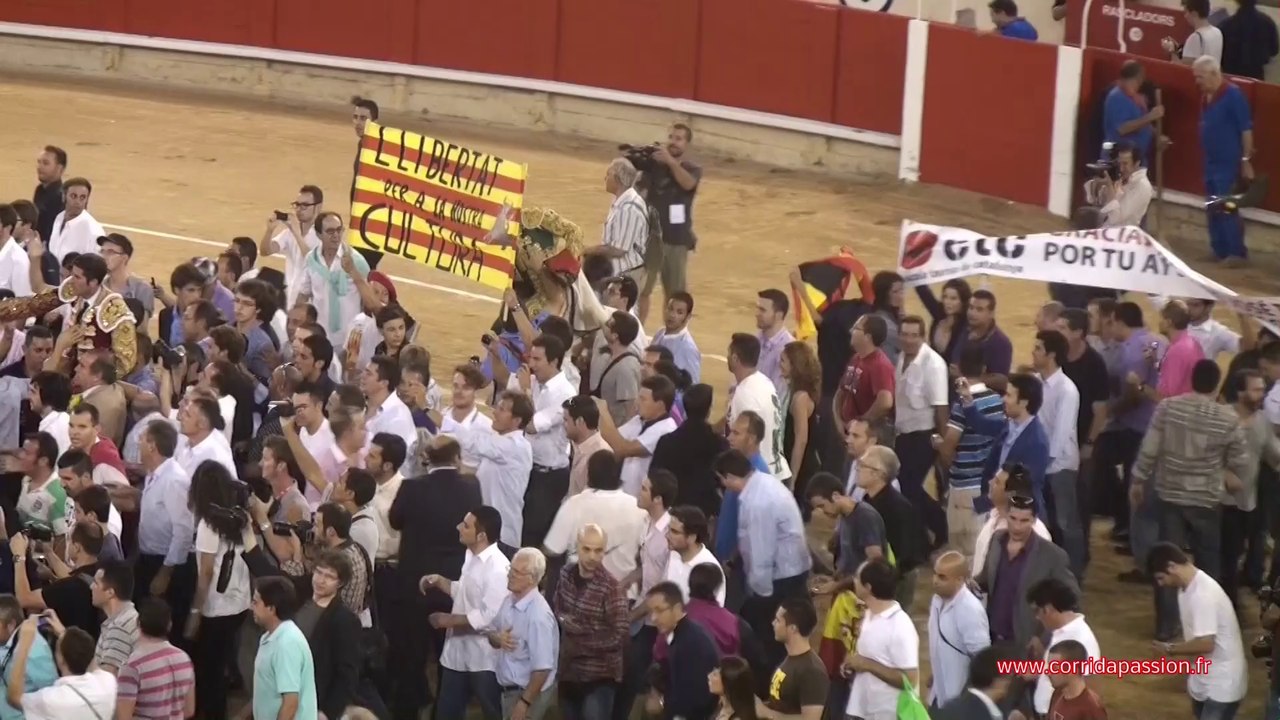 BARCELONE : DERNIERE CORRIDA....DERNIERE FAENA