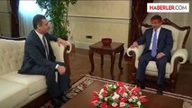 Başbakan Davutoğlu, MİT Müsteşarı Fidan'ı Kabul Etti