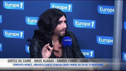 Conchita Wurst au Crazy Horse : "je vais aller au-delà de mes limites"
