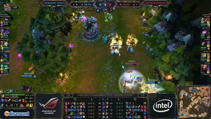 League of Legends - ASUS ROG Tournament - SPARTA VS OSU REKTMANIA