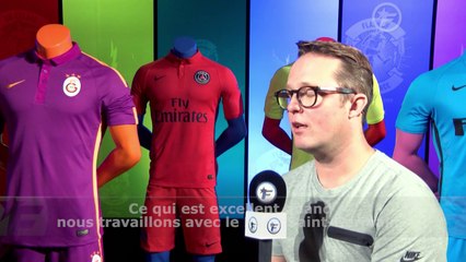 Stuart McArthur explique le choix des couleurs des maillots du PSG