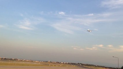 A350 İstanbul'u böyle selamladı