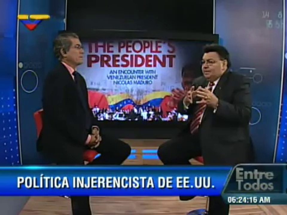 (Vídeo) Entre Todos con Luis Guillermo García del 25.09.2014 (2/6)