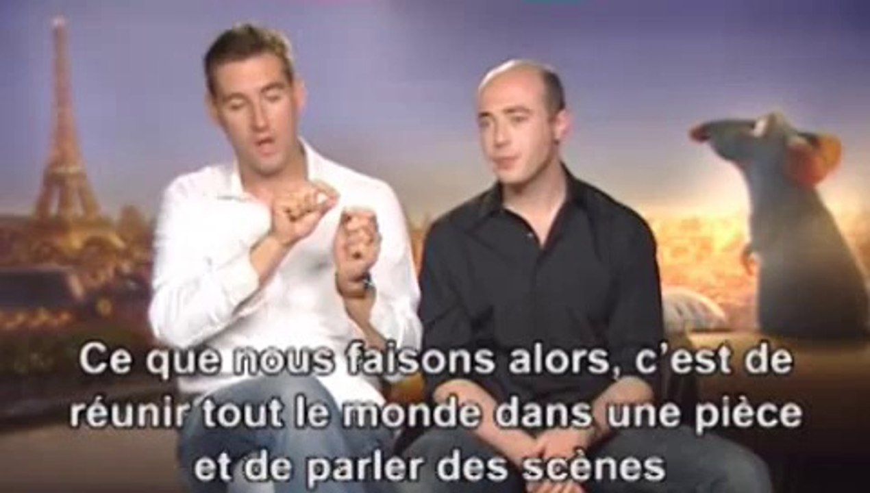 Ratatouille - Interview des animateurs