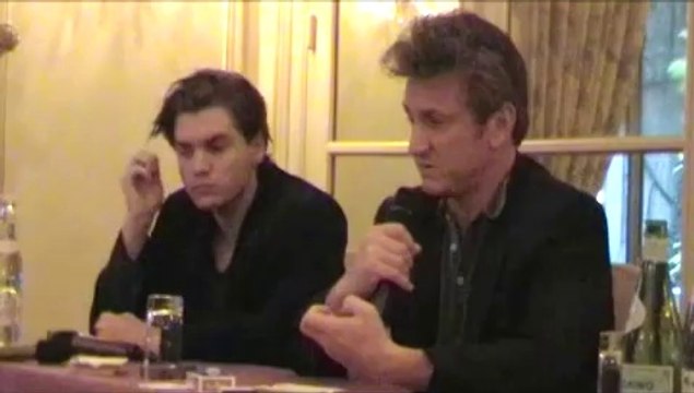 Conférence de presse - Sean Penn