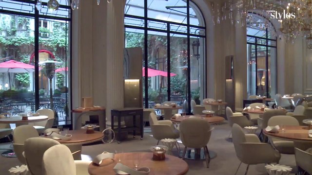 Restaurant Alain Ducasse au Plaza Athénée: Tous les gestes de services sont répétés