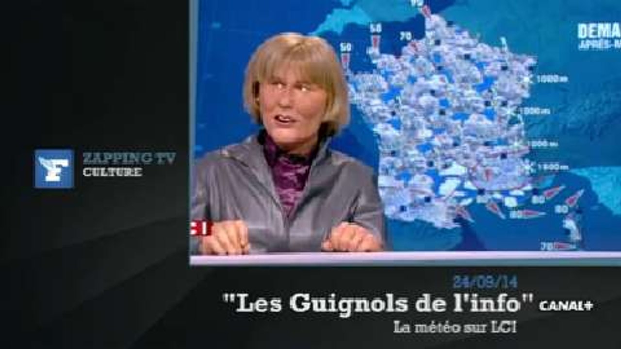 Zapping TV : quand Nadine Morano présente la météo...