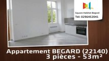 A louer - Appartement - BEGARD (22140) - 3 pièces - 53m²