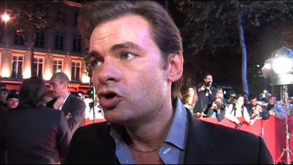 Le tapis rouge avec toute l'équipe