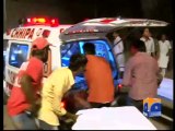 Injured people move to Jinnah Hospital-Geo Reports-25 Sep 2014