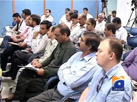 Pervaiz Rasheed Press Conference-Geo Reports-25 Sep 2014