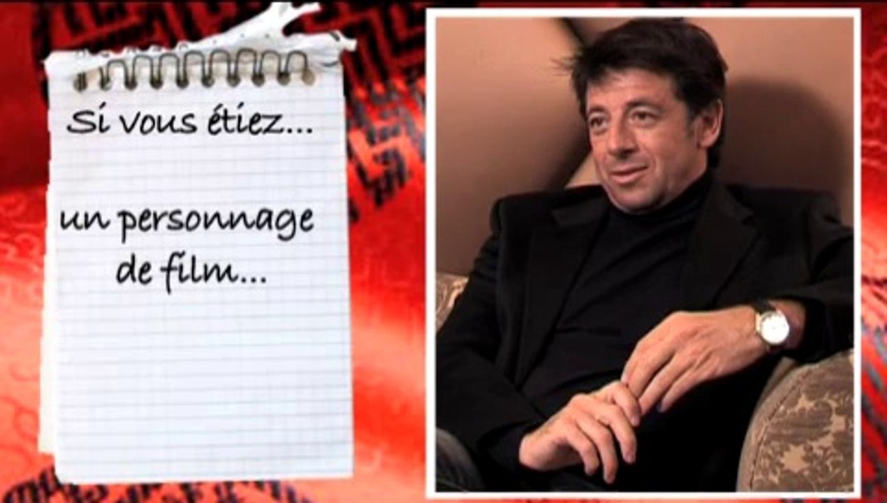 Portrait chinois : Patrick Bruel