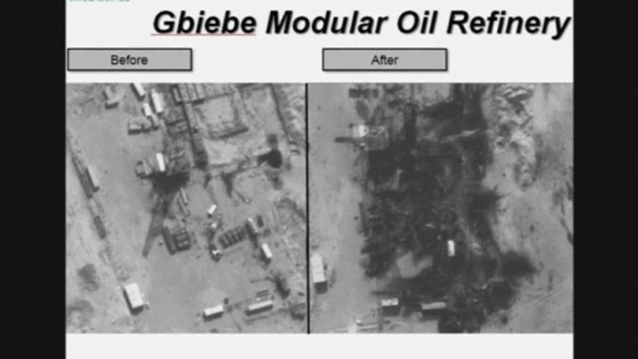 Pentagon says Syrian refinery airstrikes believed to be successful