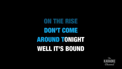 Bad Moon Rising in the Style of _Creedence Clearwater Revival_ with lyrics (no lead vocal)