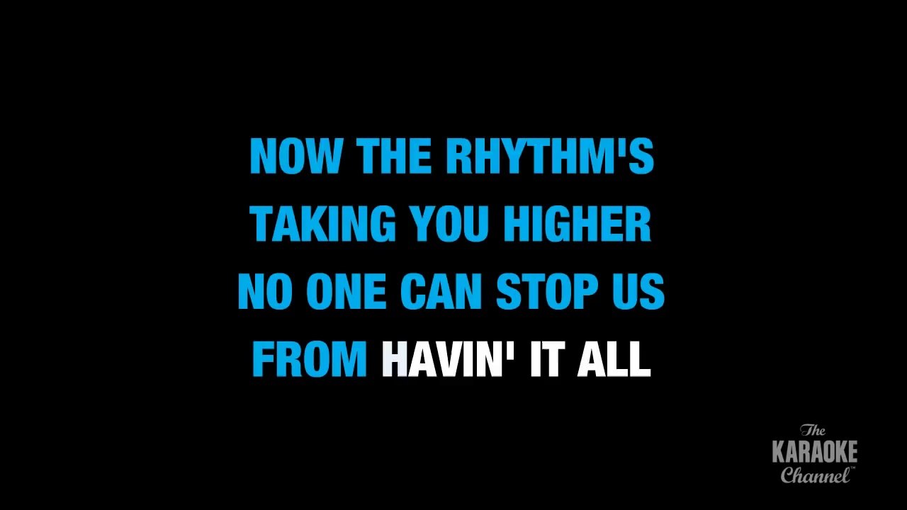 Rhythm Divine in the Style of _Enrique Iglesias_ with lyrics (no lead vocal)
