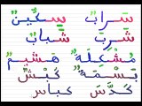 Leçon 6 - vidéo 2 - Exemples de mots avec les lettres س ش et les lettres précédentes affectées de Voyelles