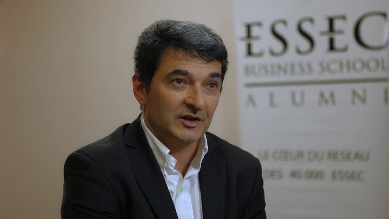 Charles Bouaziz, président de l'Association des diplômés de l'ESSEC