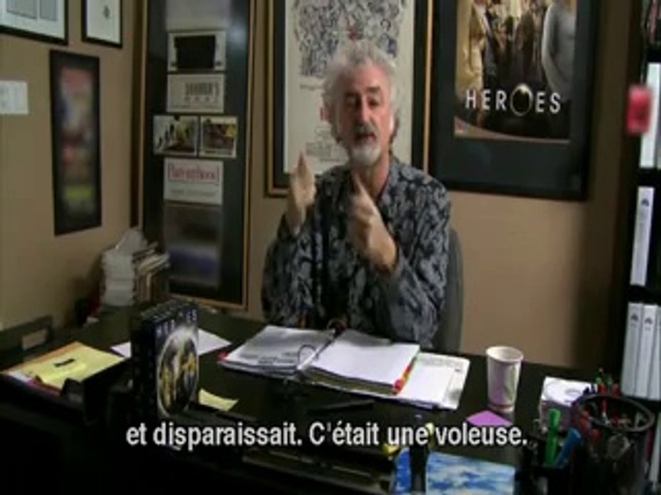 Heroes : Saison 3 en DVD - Extrait making of n°2 (VOSTF)